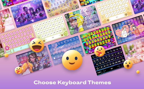 Keyboard Art: Colorful Themes