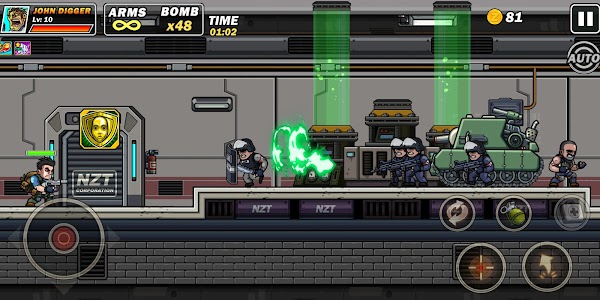 Metal Shooter: Super Soldiers Unknown