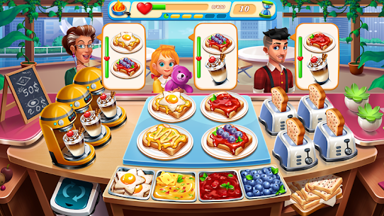 تنزيل Cooking Marina – fast restaurant cooking games مهكرة للاندرويد [اصدار جديد] 1