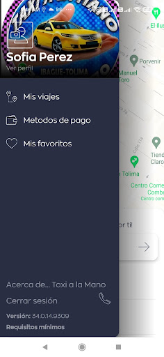 Taxi a la Mano Screen 2