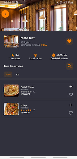 Android application WagneBi screenshort