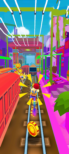 Android application Superboy Runner On The Subway screenshort