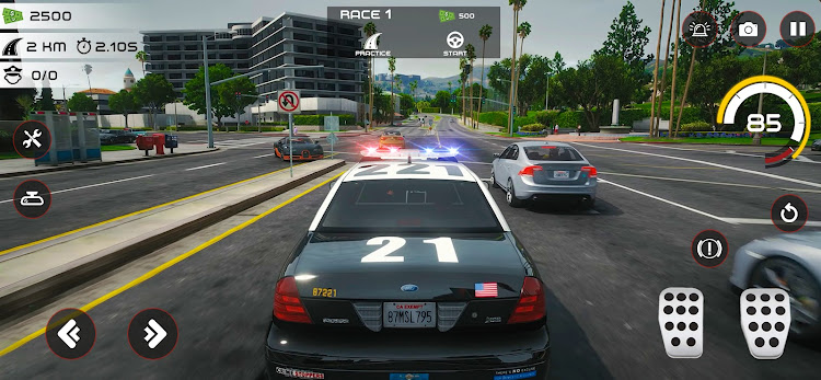 Highway Police Chase Simulator - 1.9 - (Android)