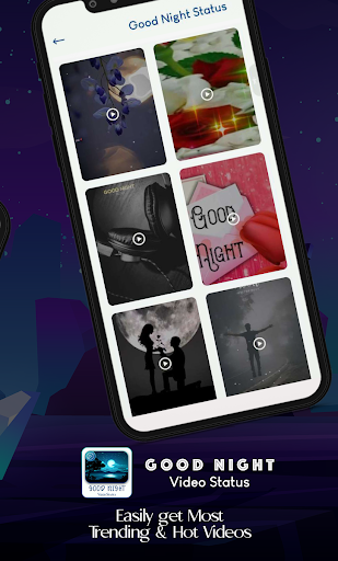 Good Night Video Status Screen 2