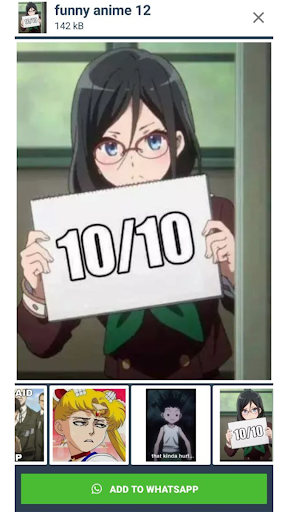 Anime Funny WAStickerApps