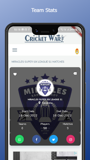Cricket war Screen 2