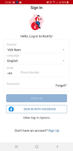 Kiutify Screen 2