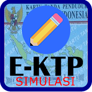 E-KTP Simulasi = Bikin KTP Elektronik Sendiri  for PC Windows and Mac