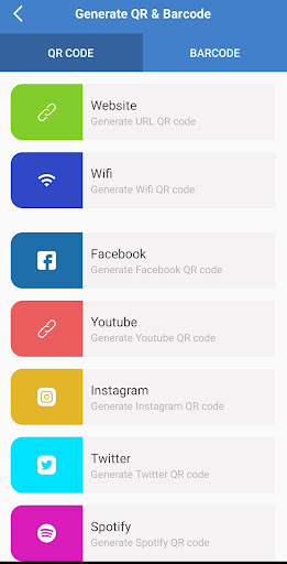 Android application Viso QRCode Scanner screenshort