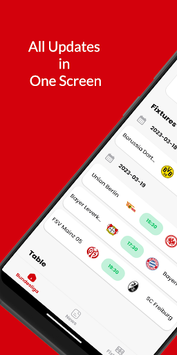 Android application Deutsch Football screenshort