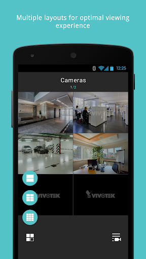 Android application VIVOTEK VIVOCloud screenshort