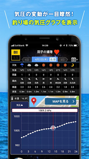 タイドグラフbi 3 000ヶ所の釣り場に対応した潮見表アプリ Google Play のアプリ