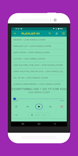 Guitar love songs Cover Screen 3