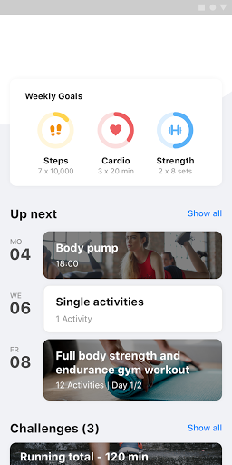 Gym Addict Fitness Screenshot 1 - AppWisp.com