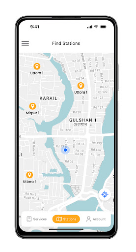 Android application Tiger Driver screenshort