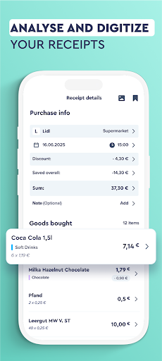 Bonsy Bon Scan&Expense tracker screenshot 2