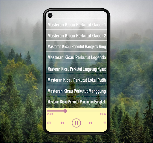 Android application Master Kicau Perkutut Juara screenshort
