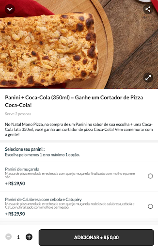 Mono Pizza Screen 3