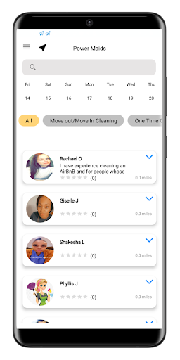 Android application PowerMaidsUS screenshort