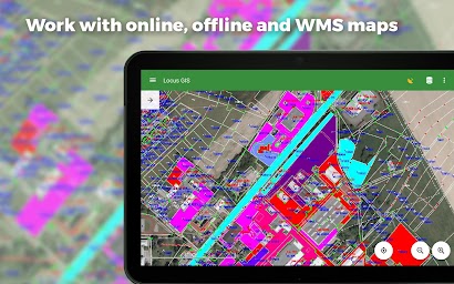 Locus GIS offline land survey