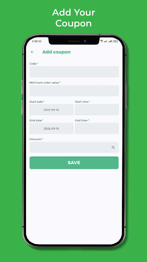 Android application iEatery Merchant screenshort