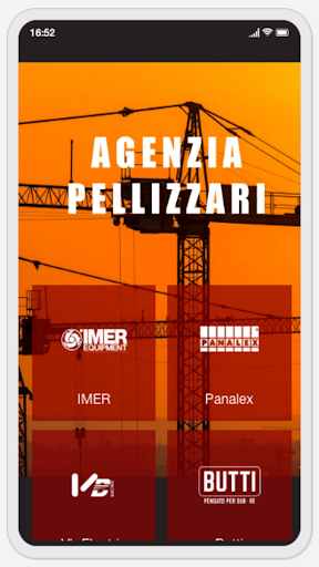 Android application Agenzia Pellizzari screenshort