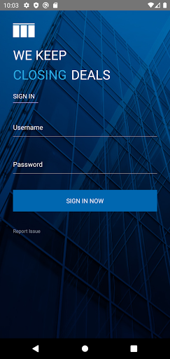 Meridian Broker Mobile Screen 3
