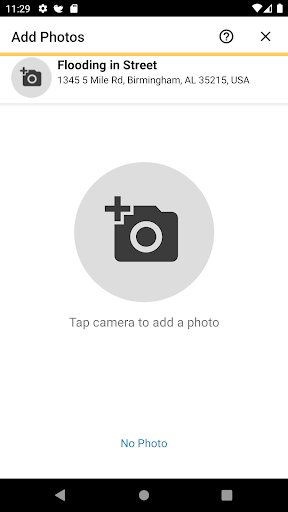 Screenshot of MY BHAM 311
