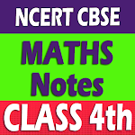 Cover Image of डाउनलोड Maths Class 4 Notes Solutions | गणित कक्षा 4 9.8 APK