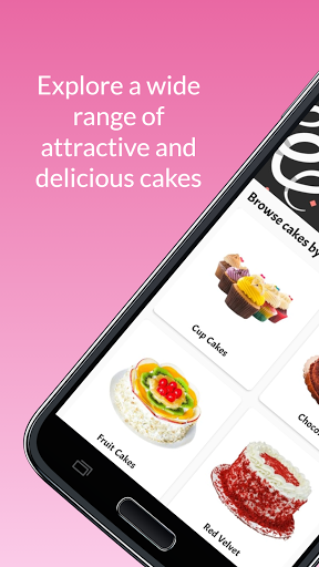 Android application D Cakes - Order Cakes Online screenshort
