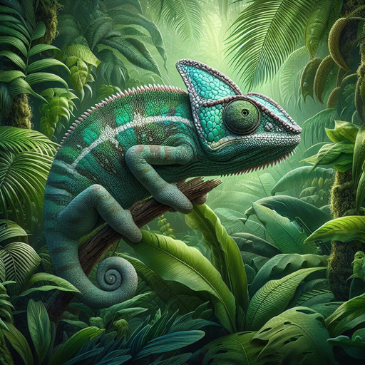Exotic Chameleon Wallpapers logo