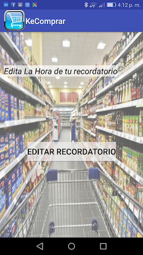 KeComprar, Tu lista de Compras Screen 2