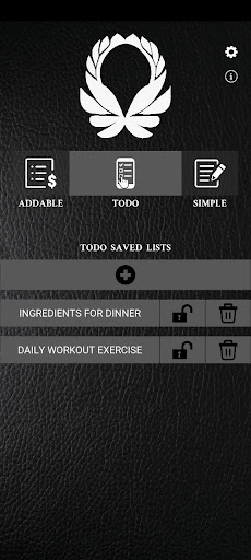 KeyList Screen 3