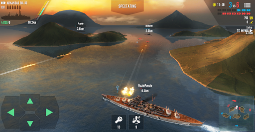 Télécharger Gratuit Battle of Warships: Naval Blitz APK MOD (Astuce) screenshots 6
