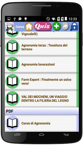 Corso di Agronomia Screen 2