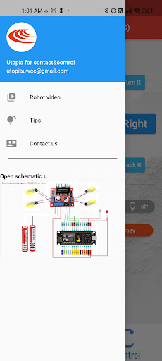ESP8266 car robot Screen 2