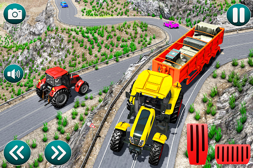 US Farming Tractor Cargo Games Screen 3