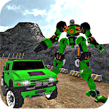 Offroad Hummer Transform Robot icon