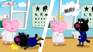 Hippo Eye Doctor: Medical game - Screenshot 2