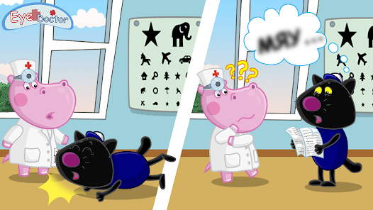 Hippo Eye Doctor: Medical game  screenshots 2