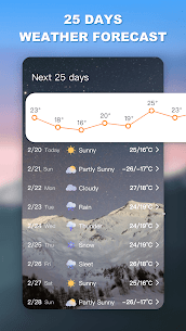 2022 Weather Forecast – Accurate Weather Live  Widget Apk 5