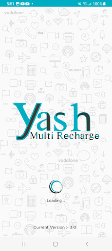 Android application Yash Multi Recharge screenshort
