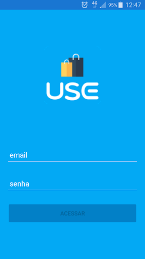Android application USE Compras screenshort