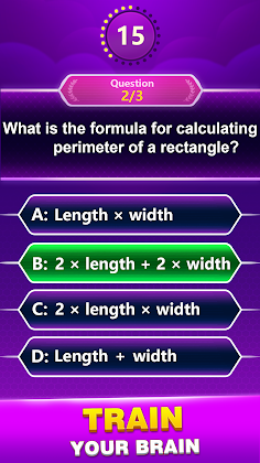Math Trivia - Quiz Puzzle Game - Screenshot 3