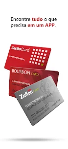 Cartões Zaffari Bourbon Cestto
