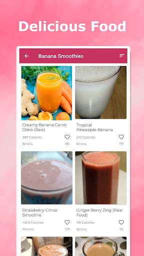 Smoothie Recipes Screenshot 3 - AppWisp.com