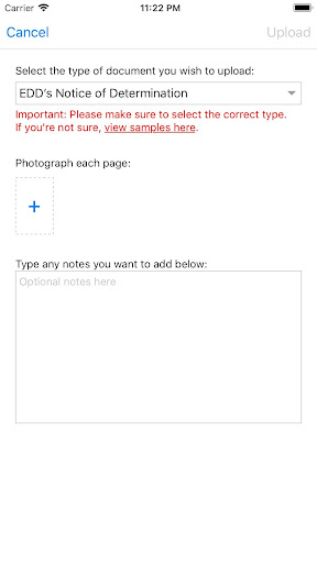 Case Access Screen 3