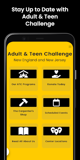 Android application Adult & Teen Challenge screenshort