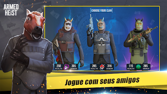 Armed Heist: Jogo de Luta!