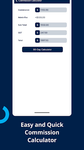 Harcourts Pinnacle Calculator Screen 3